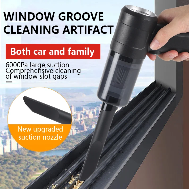 新しい 12000Pa ワイヤレス車の掃除機 USB 充電  - Vacuum Chamber Small のレビューと価格